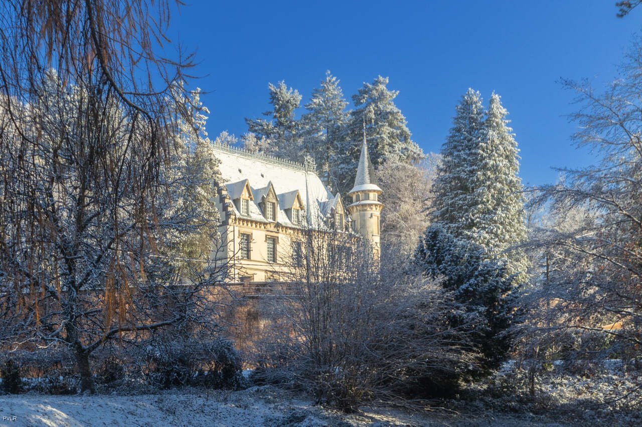 Hiver - Château de la Rosemontoise - Accueil - Home - Startseite